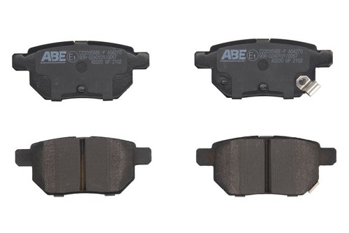 Brake pads set rear - set, right