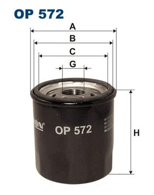 Oil filter fits - oil, toyota